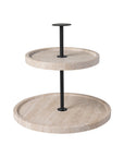 Manufacture Travertine Cake Stand