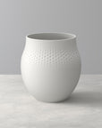 Manufacture Collier Blanc Vase Perle Large