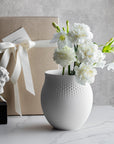 Manufacture Collier Blanc Vase Perle Large