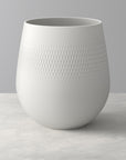 Manufacture Collier Blanc Vase Carre Large