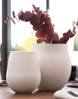 Manufacture Collier Blanc Vase Carre Large