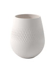 Manufacture Collier Blanc Vase Carre Small