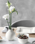 Manufacture Collier Blanc Vase Perle Small