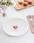 With Love Breakf.Plate Sending Love