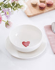 With Love Cereal Bowl Sending Love