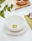 With Love Cereal Bowl Good Luck