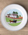Design Naif Flat Plate 27cm Farmer