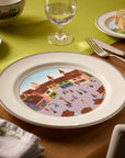 Design Naif Flat Plate 27cm Village