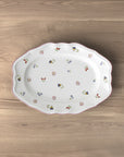 Petite Fleur Oval Platter 37 cm