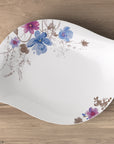 Mariefleur Gris Serve & Salad Bowl Flat 34 cm