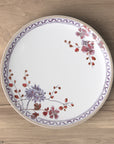 Artesano Provencal Lavender Flat Plate-Floral 27 cm