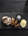 Manufacture Rock Rectangular Black Serving Plate