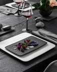 Manufacture Rock Rectangular Multifunctional Plate
