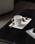 Manufacture Rock Blanc Rectangular Serving Plate 35 cm