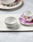 Manufacture Rock Blanc Rectangular Multifunctional Plate