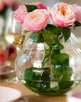 Rose Garden Home Vase/Hurricane Lamp