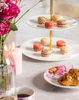 Metrochic Blanc Gifts Tray Stand