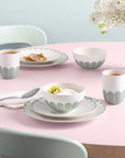 Fleur Vert Breakfast/Dessert Plate 21cm
