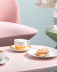 Fleur Vert Breakfast/Dessert Plate 21cm