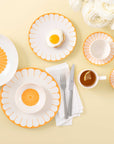 Fleur Soleil Coffee Cup Saucer for 15cm