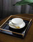 Anmut Gold Saucer for Coffee/Teacup 15cm