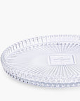 Spiral Crystal Round Tray 30cm