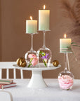 Rose Garden White Wine Goblet Set of 4 pieces