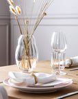 Rose Garden White Wine Goblet Set of 4 pieces