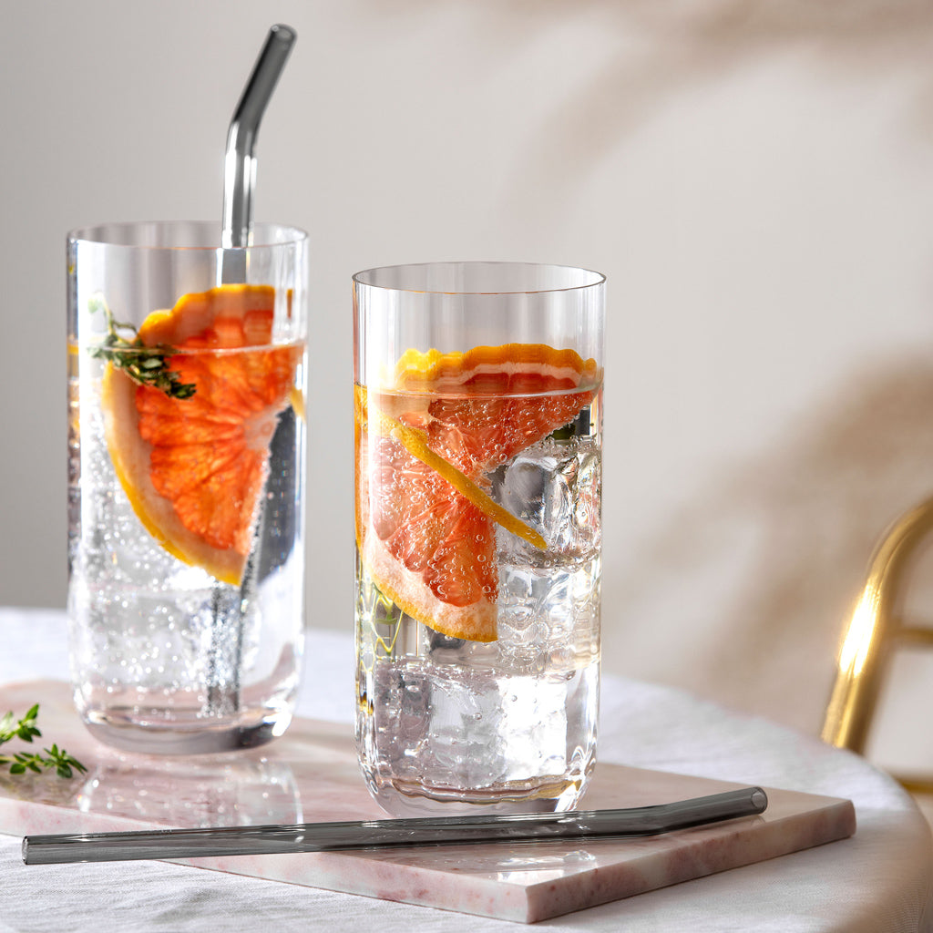 Rose Garden Longdrink Tumbler Set of 4 Pieces
