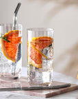 Rose Garden Longdrink Tumbler Set of 4 Pieces