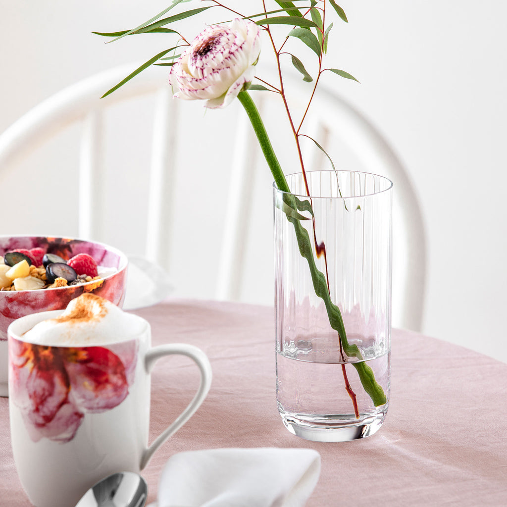 Rose Garden Longdrink Tumbler Set of 4 Pieces