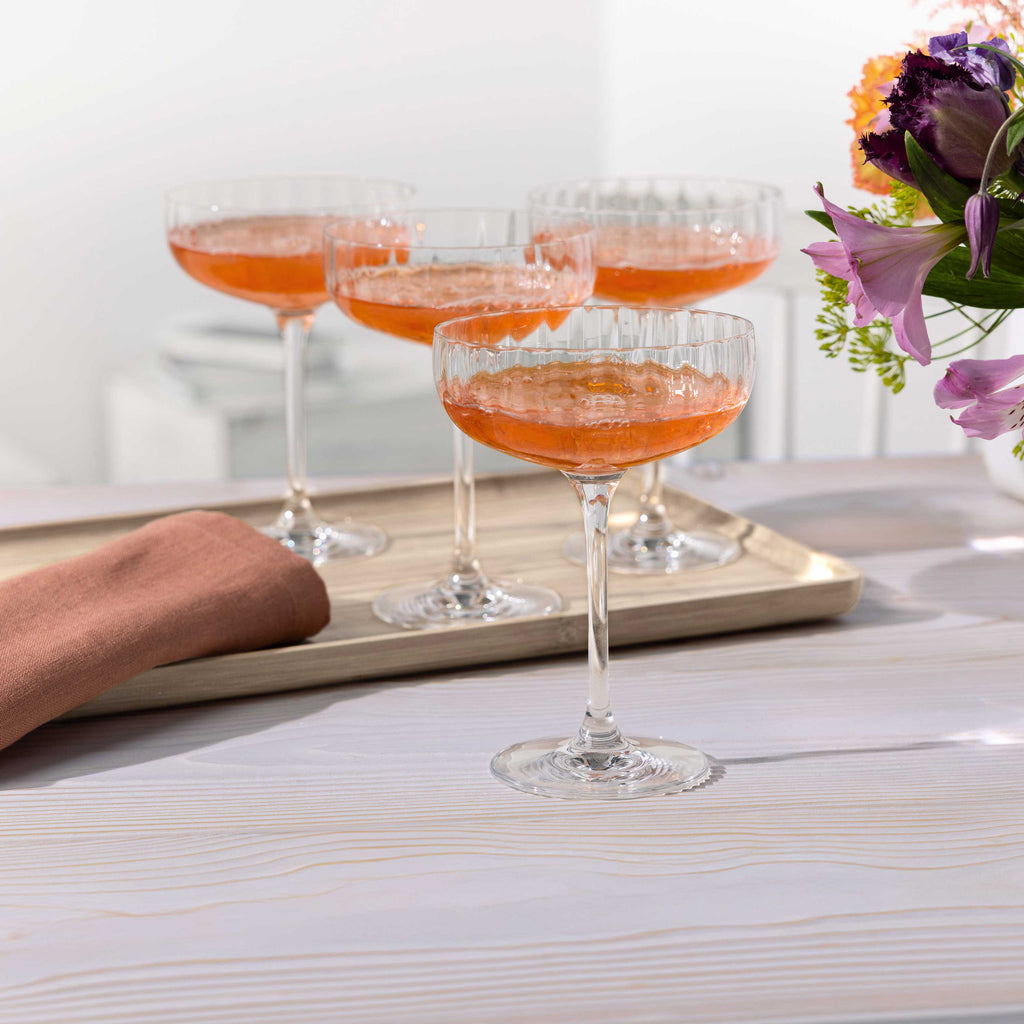 Rose Garden Bubly Drink Set of 4 Pieces
