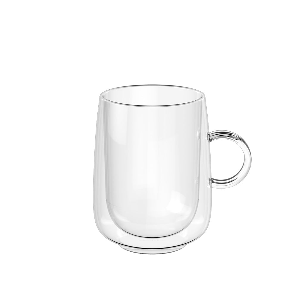 Artesano Hot & Cold Latte Glass 360 ml, Set Of 2