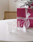 Artesano Hot & Cold Latte Glass 360 ml, Set Of 2
