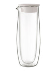 Artesano Hot & Cold Beverage Glass Carafe With Lid