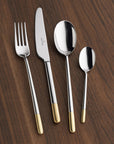 Ella Partgold Plated Dessert Spoon
