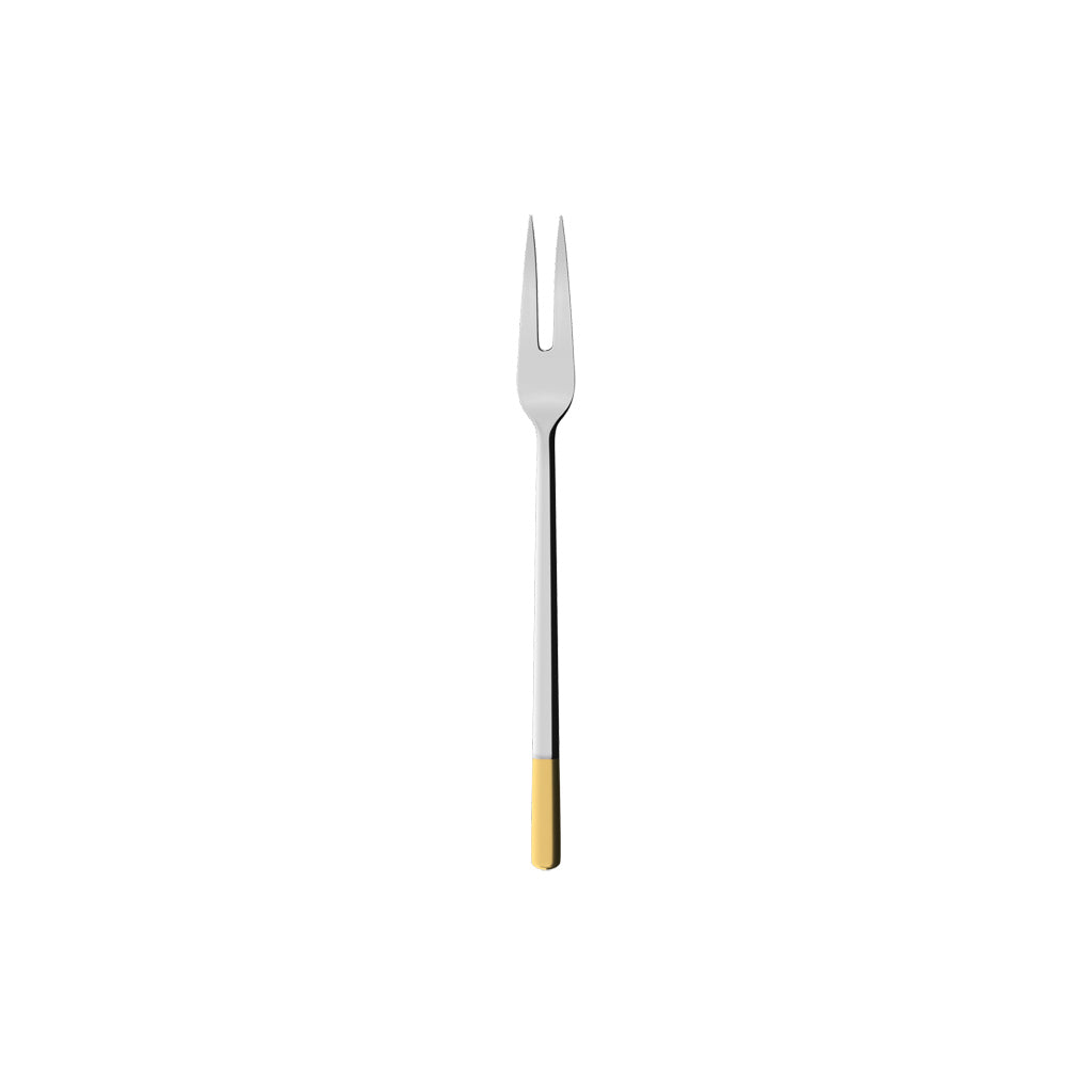Ella Partgold Plated Cold Meat Fork Large