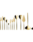 Metrochic D'Or Cutlery Set 12 People On 113 Pieces
