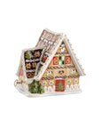Christmas Toys Gingerb.House W/Music Box