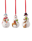 Nostalgic Ornaments Snowmen 3pieces