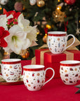 Toy's Delight Anniversary Mug set of 4 pieces