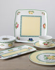 Charm&Breakfast French Garden Square Platter 30 cm
