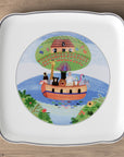 Charmbreakf Design Naif Square Platter 30 cm