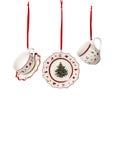 Toy's Delight Decoration Ornaments Tableware set 3 pieces