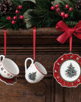Toy's Delight Decoration Ornaments Tableware set red 3pieces