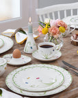 Colourful Spring Salad Plate 24 cm