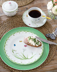 Colourful Spring Salad Plate 24 cm