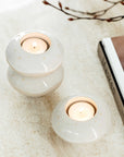 Winter Glow Candleholder Donut