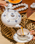 Azure Teapot With Cover 940 ml