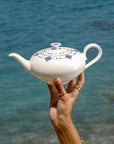 Azure Teapot With Cover 940 ml